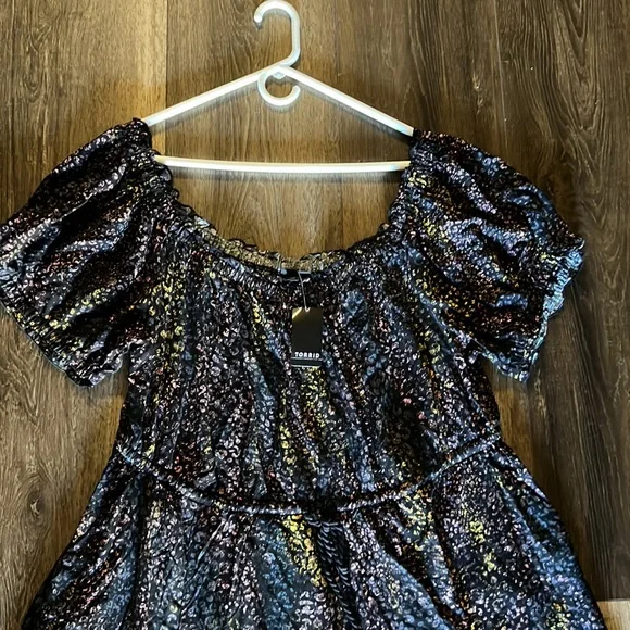 Torrid Challis Skater Dress 🌺🌺 - Picture 6 of 12